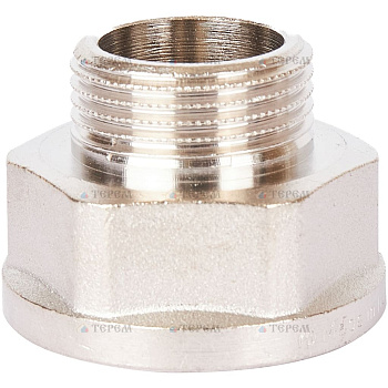 STOUT  SFT-0073-000134 STOUT Переходник под ключ ВН никелированный 1"x3/4"