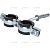 STOUT SAC-0020-Комплекты SAC-0020-200034 STOUT Двойной хомут для труб, комплект: хомут+шпилька шуруп +дюбель пластиковый 3/4"(25-29)